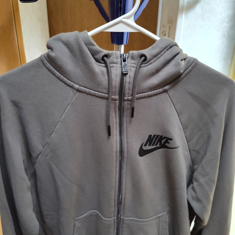 Nike Charcoal Full-Zip Hoodie